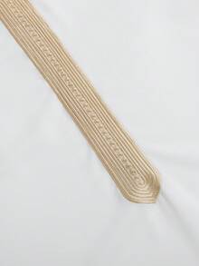 齋月男士長袍，摩洛哥風格精緻刺繡伊斯蘭寬鬆長袍，適合節慶、派對、齋月禮物及四季穿著 - 白色 - 查看 5