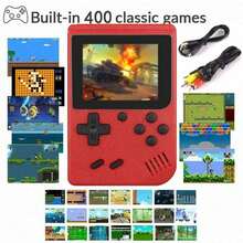 Macaron Mini 400-In-1 Handheld Game Console, Large Screen Retro Classic Games, 1020mAh Rechargeable Battery, Plug And Play, Portable Retro Game Player, 1 Unit (1 Player/2 Players) - Multicolor - View 11