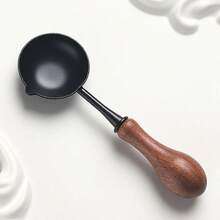 1pc Sealing Wax Melting Spoon, Vintage Style Tool For Melting & Sealing Wax, Handcrafted Wood And Alloy Desk Accessory For Wax Sealing And Decor - Multiple Sizes - View 25