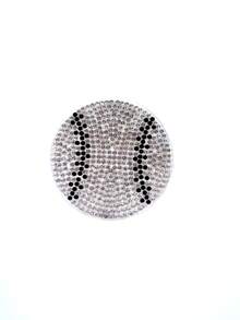 1pc Sparkling Rhinestone Baseball Patch - DIY Clothing, Shoes, Hats Accessories - Holiday Decoration, Sports Enthusiasts Decor - Multicolor - View 13
