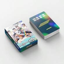 KPOP ATE 60pcs/124PCS (60 Holographic Cards + 64 Stickers) In Your Fantasy Album Holographic Photocard, Sticker, Celebrity Merchandise, Premium Cards, Fans Merch Goods
