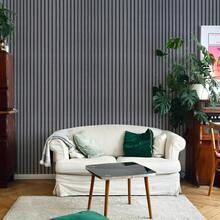 1 Rolle 3D gestreifte Gitter Selbstklebende Tapete, ablösbare Vinyl Tapete zum Abziehen und Aufkleben, wasserfest und feuchtigkeitsbeständig, geeignet für Schlafzimmer, Wohnzimmer, Schrank, TV Hintergründe, zufälliges Muster, einfach anzubringen, für Möbelrenovierung und Heimdekoration