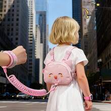 Kids Anti-Lost Backpack Leash, Cute Cartoon Anti-Lost Leash - Multicolor - View 4