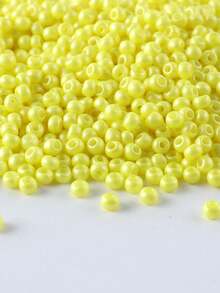 GO2CJBEADS DIY串珠工艺材料 10克手链珠 多色 2毫米圆形玻璃珠，用于珠宝制作