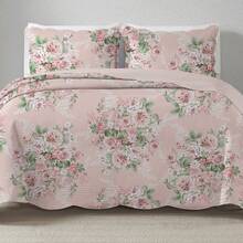 Double-Sided 3-Piece Printed Bedspread Set. - Print 24 - View 2
