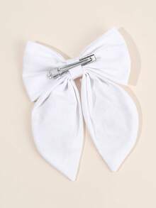 1个刺绣优雅兔子发夹，白色花朵精致点缀，适合日常佩戴，是青少年生日或表演的完美礼物，也适合马尾辫，是复活节派对的理想之选。精美刺绣，高品质刺绣发饰，青少年发夹。 - 彩色 - 查看 8