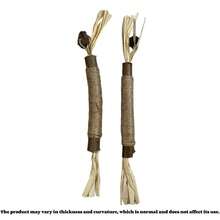 Silver Rattan Cat Stick, 2 Natural Pet Chew Toys, For Kitten Teeth Cleaning, Chewing Stick Cat Teeth Cleaning Toy, Increase Appetite, Relieve Cat Anxiety And Stress (No Bell), Cat Teeth Care, No Bell Toys, Pet Toys, Pet Lovers - Multicolor - View 7