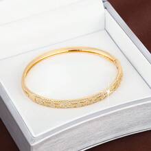 1pc Elegant Starry Geometric Design Cubic Zirconia Inlaid Women Bracelet, Casual Gift - Multicolor - View 6
