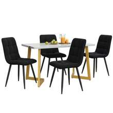 Dining Table & Chair Sets - Black - View 4