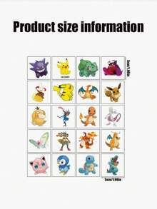 pokemon 20/40pcs/Pack Super Cute Pikachu Stickers! Stick Them Anywhere You Want - Perfect For Birthday Parties, Cosplay, Or Everyday Wear. Some Designs Have Surprise Patterns!