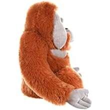 Wild Republic Orangután Masculino, Cuddlekins, Animales de Peluche, 30 cm Regalo Recién Nacido, Peluches para Niños, Juguete de Peluche, Peluches para Niñas, Relleno Elaborado con Botellas Recicladas(Orangután masculino) - Multicolor - Ver 11
