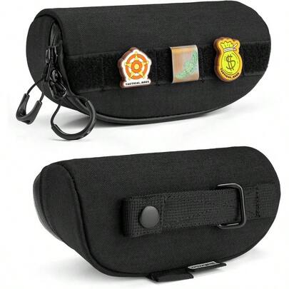 - Caja protectora porttil para anteojos a prueba de golpes, organizador de anteojos para transporte diario