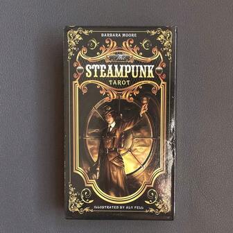 Steampunk Tarot Classic Edition Tarotkortlek, intressant spådomsspel för fest, julklapp
