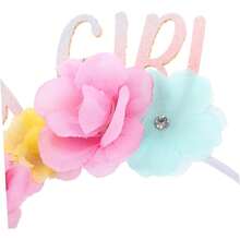 diademas de fiesta headbands mujer decoración fiesta de flores de cumpleaños tocados de cumpleaños banda para cabello diademas de mujer feliz cumpleaños diadema de flores - 1 - Ver 3