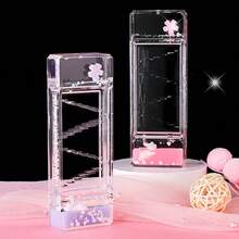 1个创意樱花滑梯，透明计时器，青少年减压装饰品，沙瓶礼品玩具（颜色随机） - 多色 - 查看 8