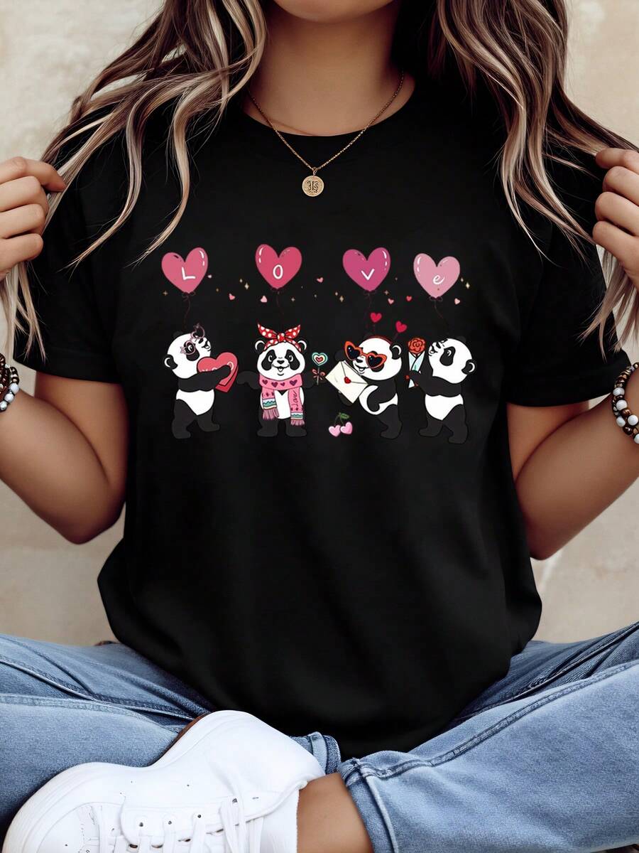 Women Sports Tees & Tanks - Black - View 1