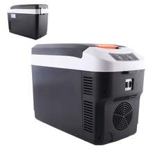 Mini Fridge 12L Cooling Heating Dual Use 12V Car Refrigerator Bedroom Small Freezer - Tipo de Enchufe A USA (110-127V) - Ver 2