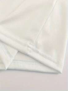 2026 Women's Y2K Cute Deer Pattern Print T Shirt,White Brown Sketch Round Neck Top,Summer Sweet Style Birthday Valentine Gift Daily WearEnd Of Season,Final Stock,Fan Favorite.,Soft & Comfortable For Daily Wear, Versatile Basic Tee For Spring And Summer.,Valentine Outfits For Women,Spring,Summer Outfits For Women.Plus Size Women Short Sleeve Spring Tops  Loose Comfy Outfit. - 白色 - 查看 3