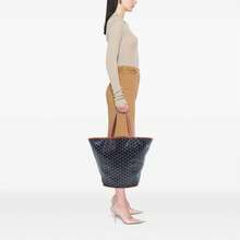 Authenticated  PRE-OWNED Goyardine Reversible Belharra Tote Bag - Màu xanh lam - Xem 2