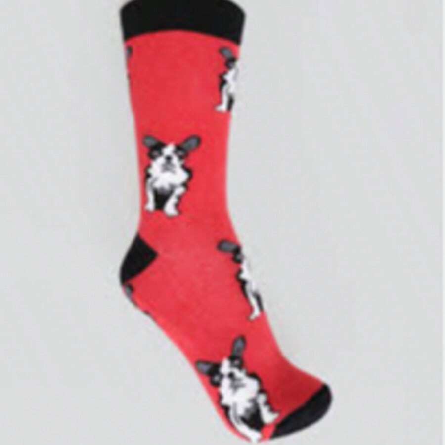 Comfortable Unisex Socks For Everyday Use, Soft And Durable - Maroon - View 1