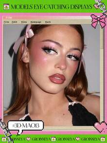 GROINNEYA 5 Pairs Cat Eye Lashes, Fluffy Faux Mink Eyelashes, Soft Luxurious False Lashes, Natural & Lengthening, Reusable Full Strip Lashes, Voluminous & Lightweight, Suitable For Date Occasions - Cat Eye Lashes - View 3