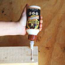 Gorilla Ultimate Waterproof Wood Glue, Natural Wood Color, 8 Ounce (Pack Of 1) - Waterproof For Indoor Or Outdoor Projects And Repairs - ColorA - 查看 5