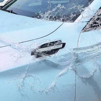 laky 2 st. Dekorativa bilklistermärken i kolfiber, universella sidovingeklistermärken, modifierad sidoetikett, dekoration, sidoreflekterande