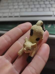 可爱猫咪电脑显示器/汽车仪表盘装饰，屏幕边框装饰，办公桌摆件，房间装饰，送朋友的礼物（带粘性贴纸） - 彩色 - 查看 21