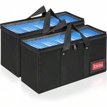 Blu Ray Disc & DVD Disc - DVD Case - 2-pack, Holds 50 DVDs - View 1