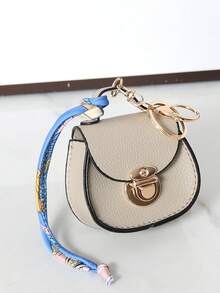 1pc New Fashionable Saddle Shaped Multi-Function Pouch Versatile Small Bag For Keychains Earphones S - Elegant High Quality Gifts For Women Wallet Mini Wallet Purse Wallet Coin Wallet - Multicolor - View 23