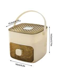 48-Slot Silicone Ice Cube Tray With Lid And Storage Box, Press Button Easy Release Ice Cubes For Whiskey, Cocktails, Beer (Green)