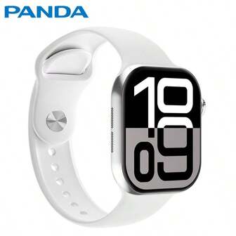 PANDA AI 语言智能手表 | 语音控制 | ChatGPT 连接 | 2.08 英寸大显示屏 | AI 自定义表盘 | 24 小时心率/血氧/睡眠监测 | 蓝牙摄像头/AI 彩绘表盘 DIY | NFC | 支持蓝牙 5.1 和 3.0 | IP68 防水 | 男女通用设计，兼容 Android 和 IOS | 380mAh 电池 | 适合日常/运动/通勤 | 送给女朋友/男朋友/最好的朋友的礼物