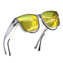 KooKeg Night Vision Driving Glasses Anti Glare Fit Over Glasses For Men Women Polarized Nighttime Glasses CK0250 - 007 - 查看 8