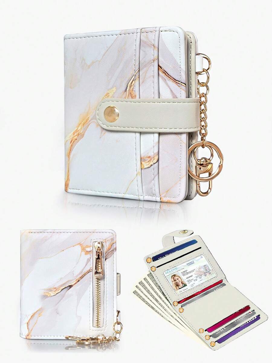 Palm Print Multi-Functional Compact Wallet For Daily Use & Travel For Women Money Wallet Mini Wallet Purse Wallet Small Wallet Cute Wallet Wallet Keychain