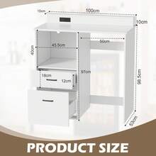 AYYDS Cabinets - White - View 3