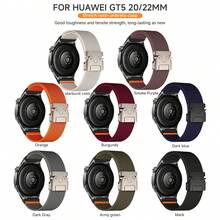 20mm 22mm Nylon Elastic Strap Compatible With Samsung Galaxy Watch 7 6 5 4 40mm 44mm 6Classic 47mm Parachute Buckle Band 5Pro 45mm Bracelet