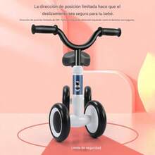 Genérico Bicicleta Sin Pedales para Bebé Bicicleta Infantil Ajustable 4 Ruedas Interior Ligera para Niños De 1 A 3 Años para Niños Y Niñas - Atributetónico - Ver 7