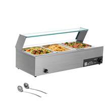 Autres appareils de cuisine - 3*1/2-Portionsplatte mit Glasdeckel - Voir 8