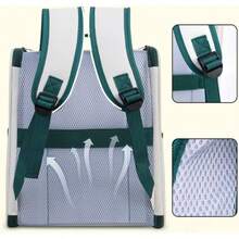 Backpack, Oxford Cloth Sided Opening with 3 - Sided Transparent, Portable Breathable Space Capsule Small Pet To. 5kg - 32 * 28 * 37CM - Gris + 32*28*37CM - Ver 6