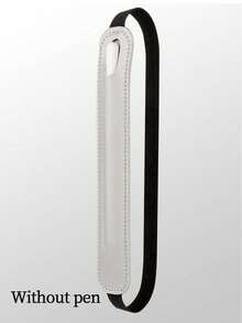 Goospery 笔套，兼容 Apple Pencil 保护套（第一代和第二代），触控笔套，PU 皮革材质，配有弹性绑带，适用于所有平板电脑，包括 iPad Pro 12.9 英寸、11 英寸、Air 4 代 - 粉色 - 彩色 - 查看 3