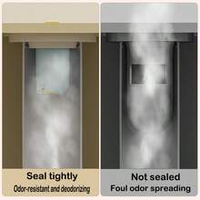 Colador de peine, núcleo de drenaje de piso antiolores, inserto universal para baño, accesorio desodorizante anti-reflujo para drenaje de cabello con tapa sellada - Multicolor - Ver 11