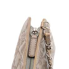 CHANEL Authenticated  PRE-OWNED Embossed Lamb-Skin Lucky Symbols Pochette Bag - 棕色 - 查看 6