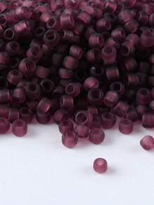 GO2CJBEADS DIY串珠工艺材料 10克手链珠 多色 2毫米圆形玻璃珠，用于珠宝制作