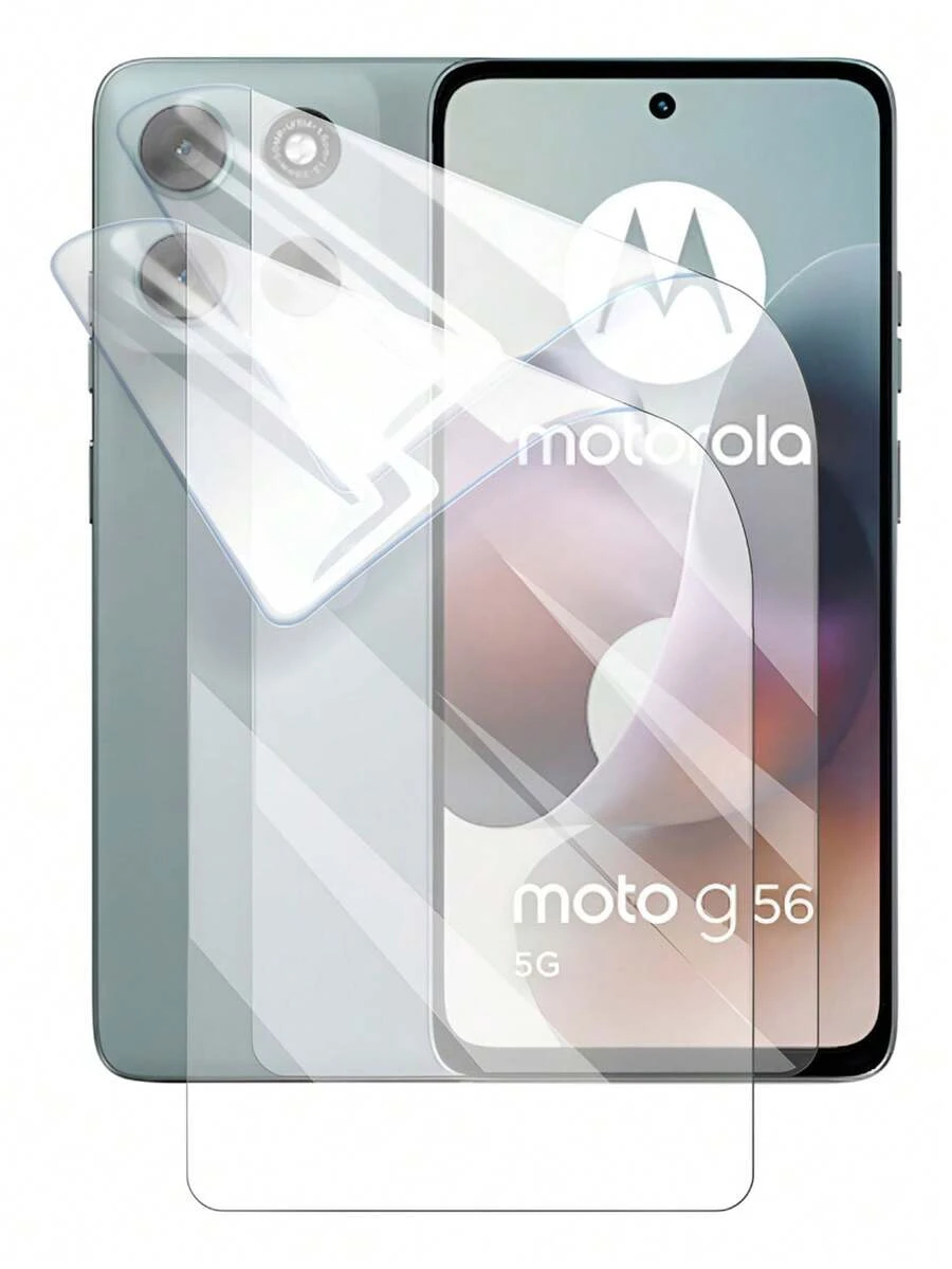 Moto G56 5g - 2 Micas Hidrogel Diferentes acabados - HD - Ver 1