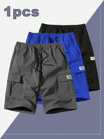 Shorts cargo de verano delgados para hombre, shorts bermuda casuales y transpirables para exteriores
