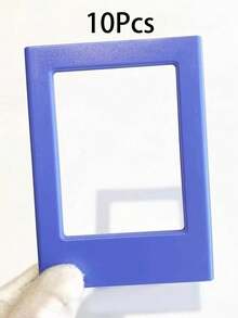 1 件多色 3 英寸磁性塑料相框、磁性冰箱贴，用于即时相机照片和迷你卡片展示，适合个性化家居冰箱装饰、送给朋友、万圣节、圣诞节的礼物 - 彩色 - 查看 35