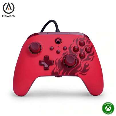  PowerA Advantage Wired Controller For Xbox Series X | S - Red Flame
