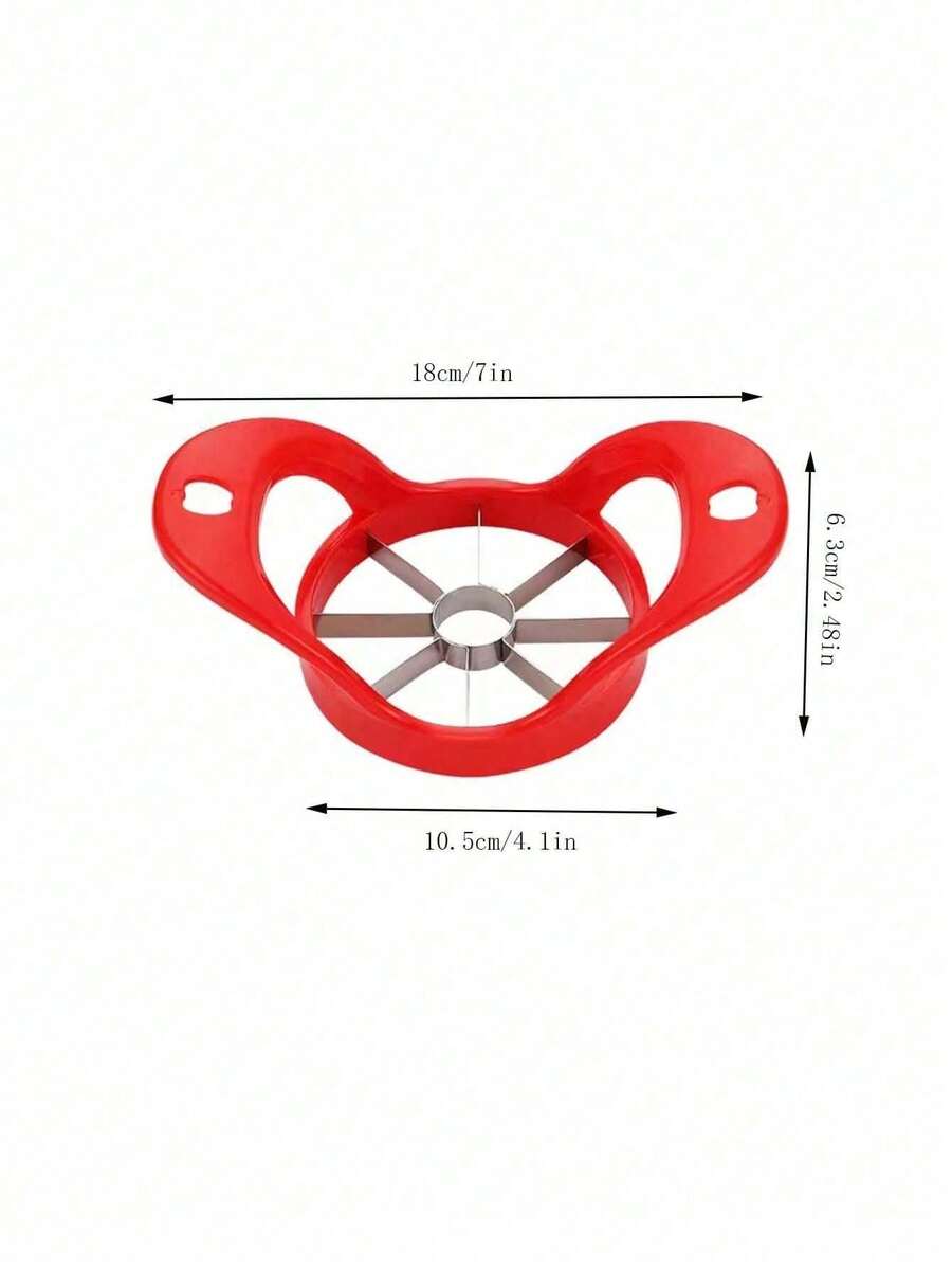 1件装不锈钢水果切片去核器，家用水果切割去核工具