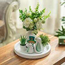 Silicone Tray, Modern Multipurpose Bathroom Counter Tray Vanity Tray Storage Jewelry Organizer