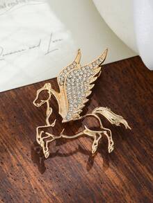 1枚精美胸针，高端合金翻领别针，时尚配饰，生肖礼物 - 小飛馬 - 查看 10